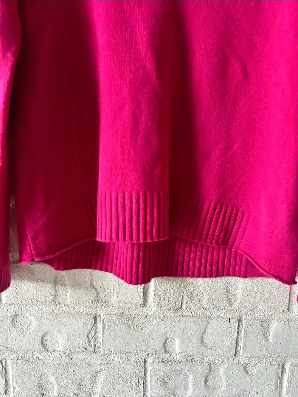 Zadig & Voltaire Patch Sleeve Cashmere Sweater